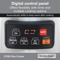 Hamilton Beach 90 Cup Commercial Rice Cooker / Warmer