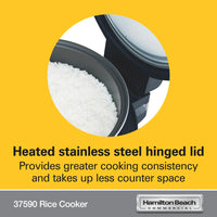 Hamilton Beach 90 Cup Commercial Rice Cooker / Warmer