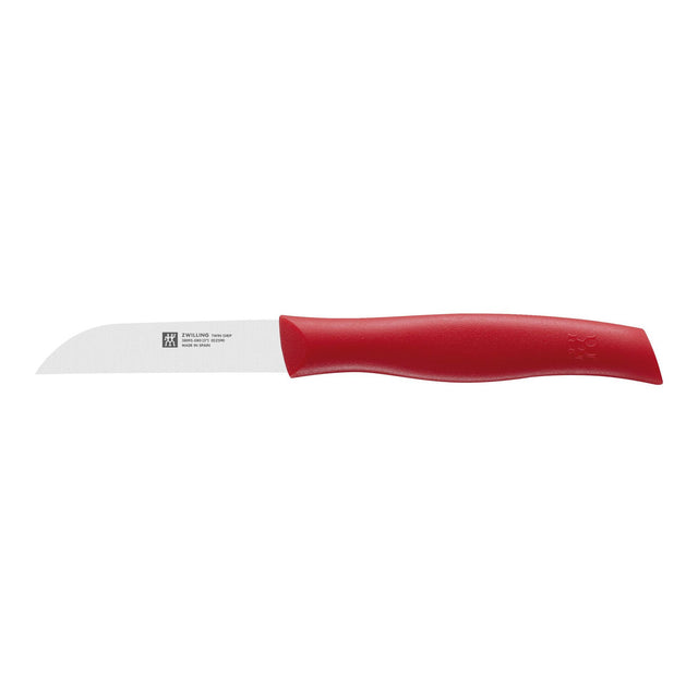 Zwilling Twin Grip 3" Vegetable Knife, Red Handle