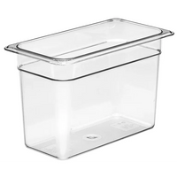 Cambro 1/3 Size Food Pan 8" Deep Clear