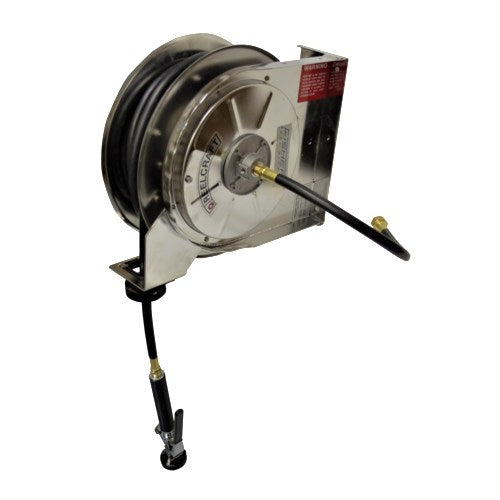 Fisher 50 Feet 3 Ply Hose Reel Assembly, 200 psi