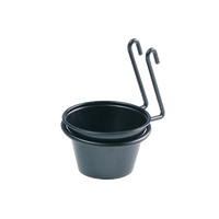 GET Clipper Mill 2.25" Cone Wire Basket Sauce Cup Holder 12 /Case