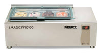 Eurodib Nemox 38.5" 4 Magic Pro Countertop Gelato Display Case
