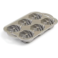 Nordic Ware Heritage Bundt Cakelet, Silver