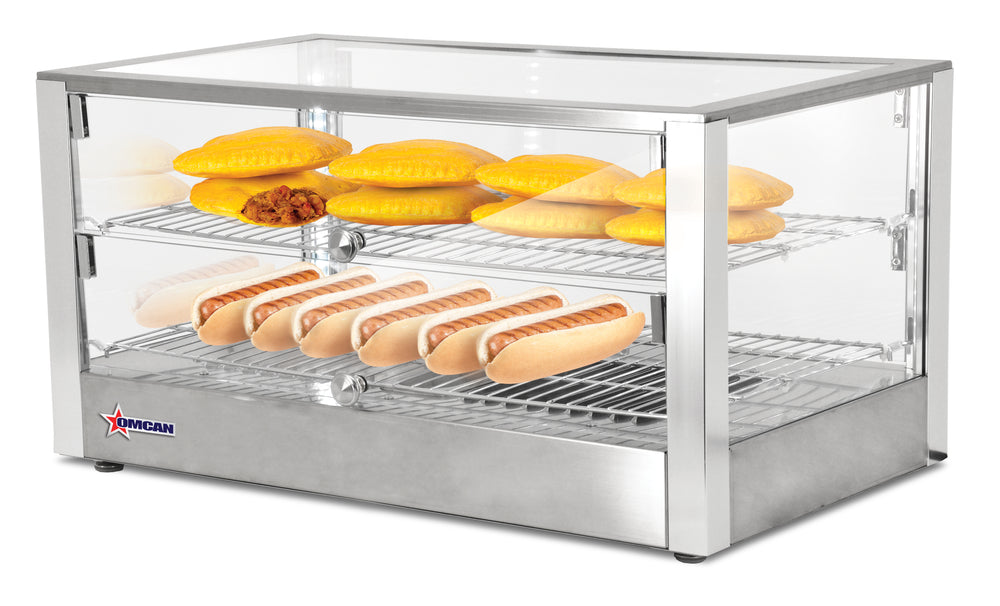 Nella 28" Countertop Display Warmer with 2 Shelves