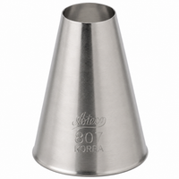 Ateco 9/16 Plain Pastry Tip, Stainless steel