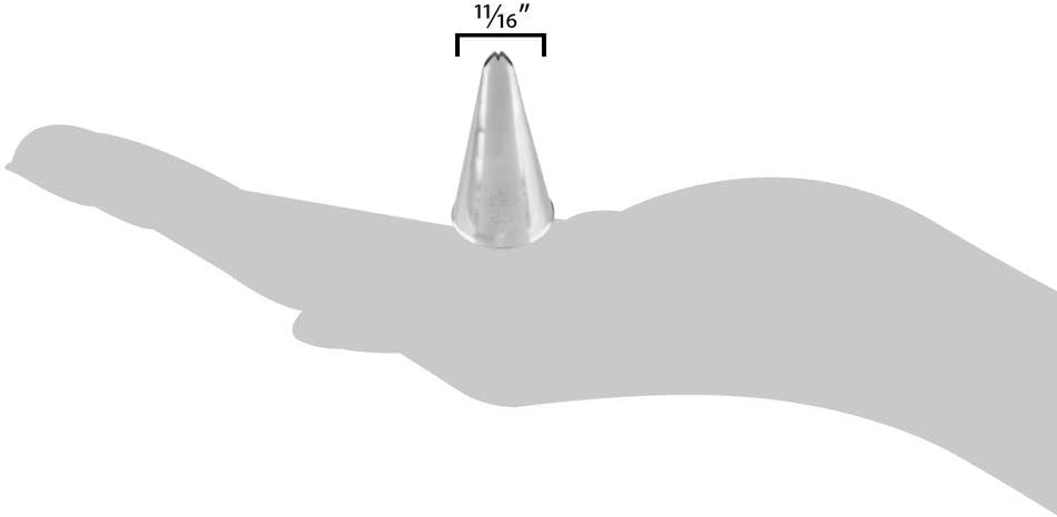 Ateco Leaf Piping Tip, Stainless Steel