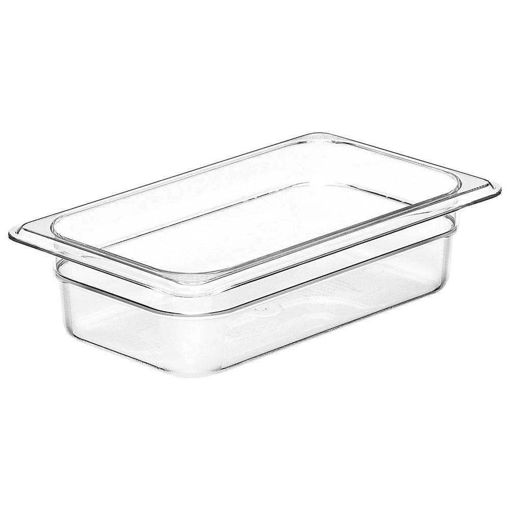 Cambro 42CW135 1/4 Size Food Pan 2.5" Deep, Clear