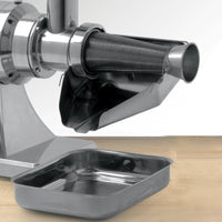 Trento #22 Meat Grinder Attachment for Tomato Squeezers, European Stainless Steel