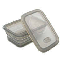 Minimal 860 ml Collapsible Food Container, Silicone