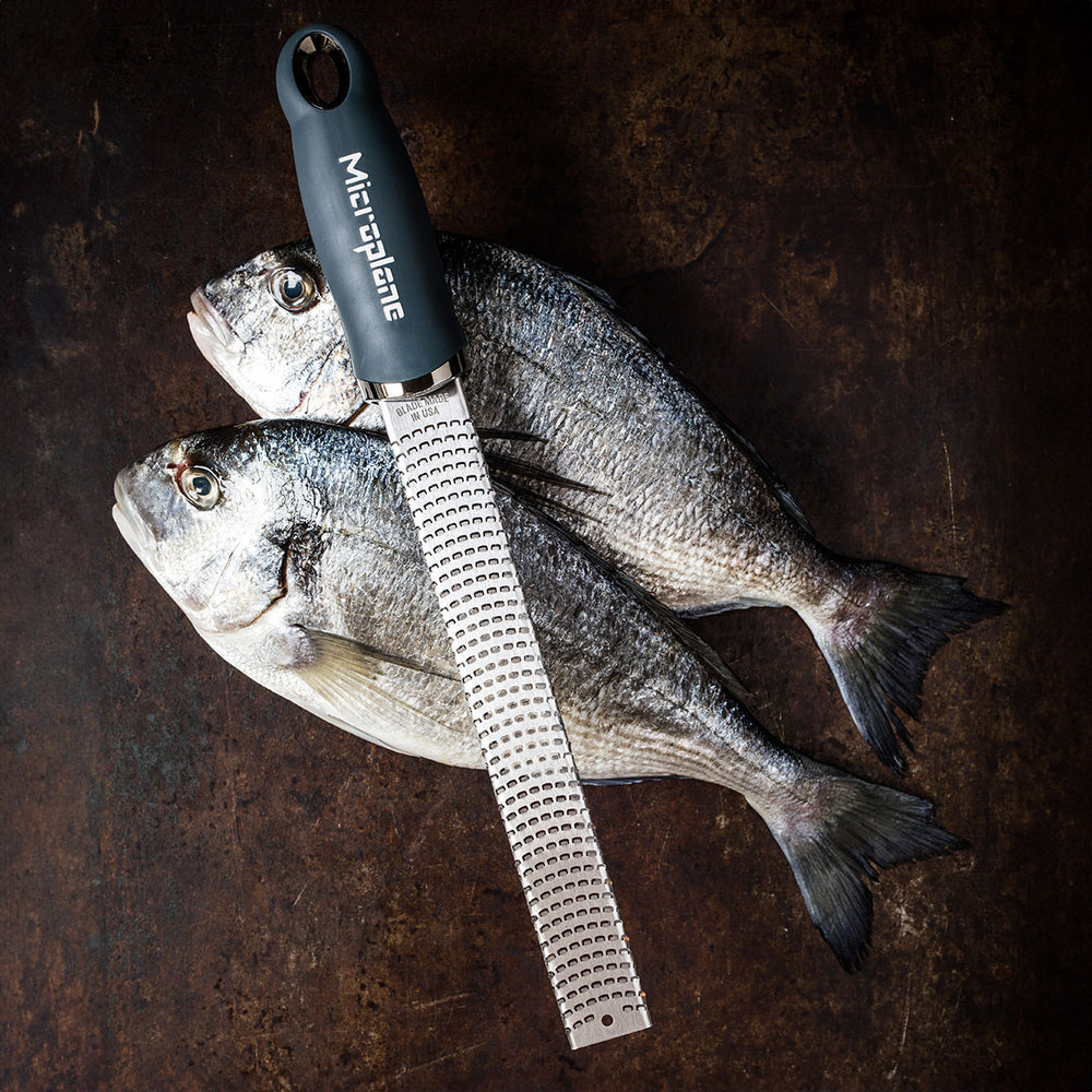 Microplane 12" Premium Classic Zester / Grater, Dark Grey