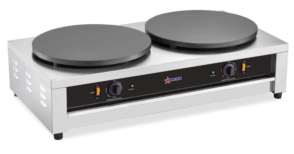 Nella 16" Round Double Crepe Maker, 120V