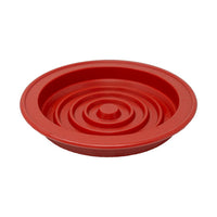 Nella Hamburger Press 4.5" Diameter, Plastic, Red