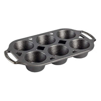 Lodge 6 Cup Muffin Pan, Cast Iron
