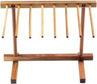 Tablecraft 14.25" Pasta Drying Rack, Acacia Wood