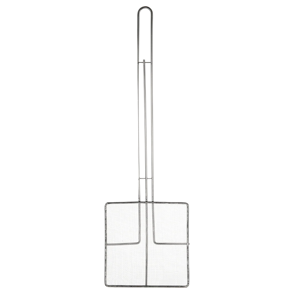 Browne 6.5" Medium Mesh Skimmer, Stainless Steel