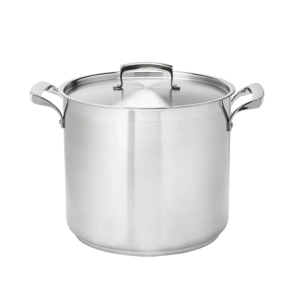 Thermalloy 32 Qt Stock Pot, Stainless Steel