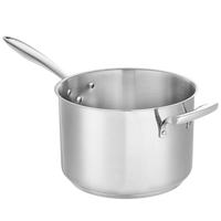 Thermalloy 10 Qt Sauce Pan Stainless Steel