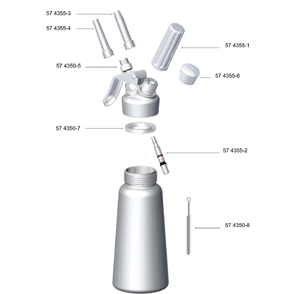 Browne Cap For Whip Cream Dispensers