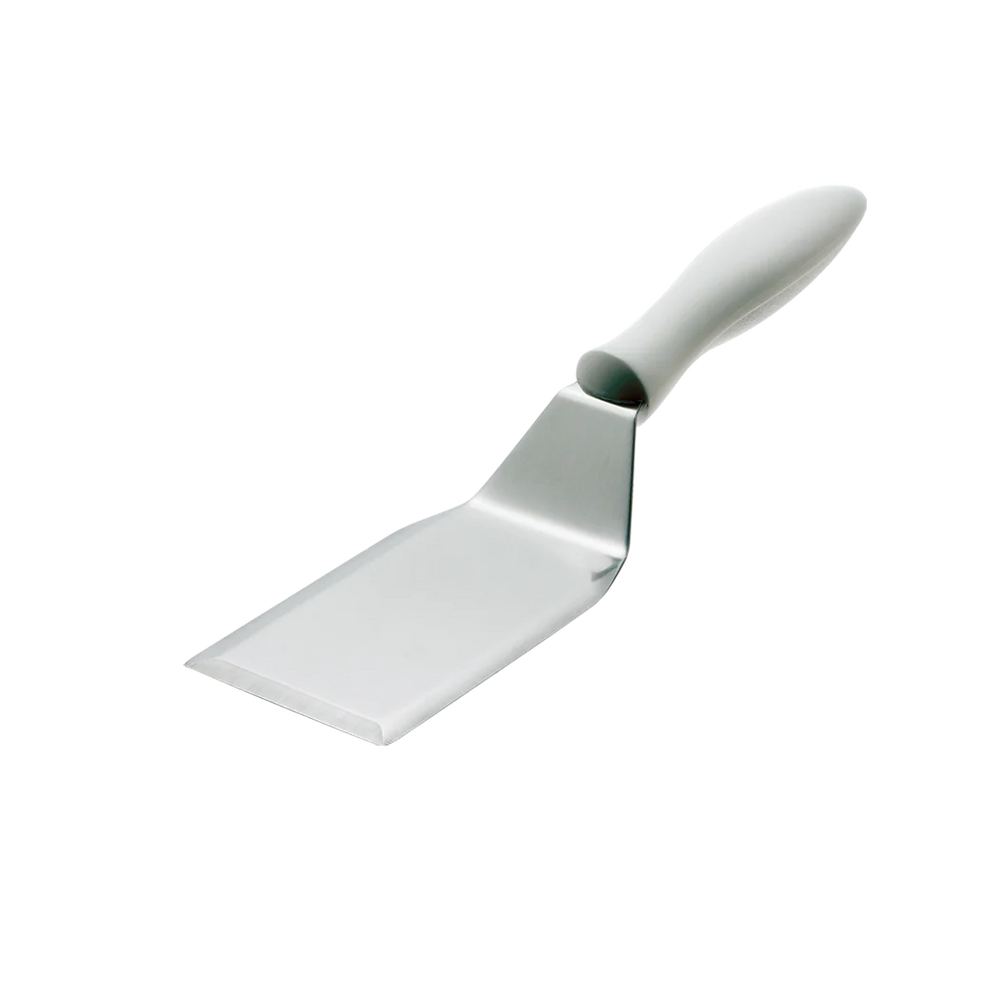 Browne 2.5" x 2.5" Carbon Steel Mini Turner, Plastic Handle