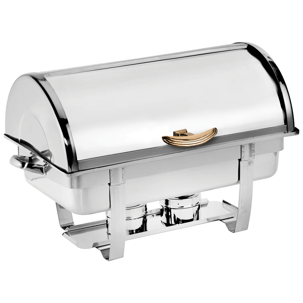 Browne Economy 9 Qt Full Size Chafing Dish with Roll Top Lid