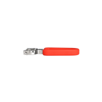 Browne Y Peeler with Serrated Blade, Red