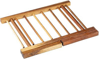Tablecraft 14.25" Pasta Drying Rack, Acacia Wood