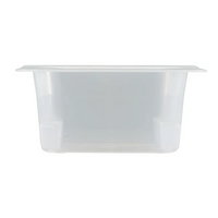 Cambro 1/6 Size Colander Food Pan 3" Deep, Translucent