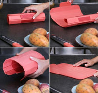 Port Style Roll Cutting Board, Red