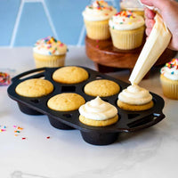 Lodge 6 Cup Muffin Pan, Cast Iron