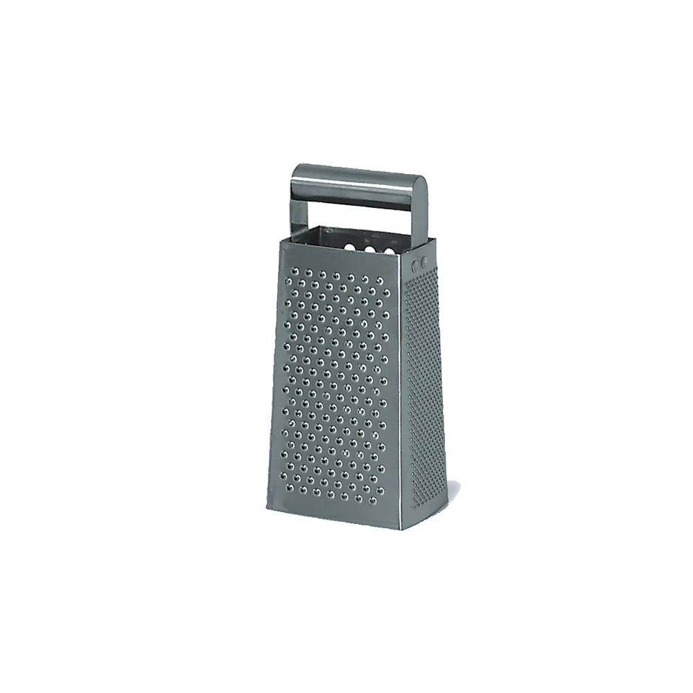 Browne Box Grater, Round Handle, Stainless Steel