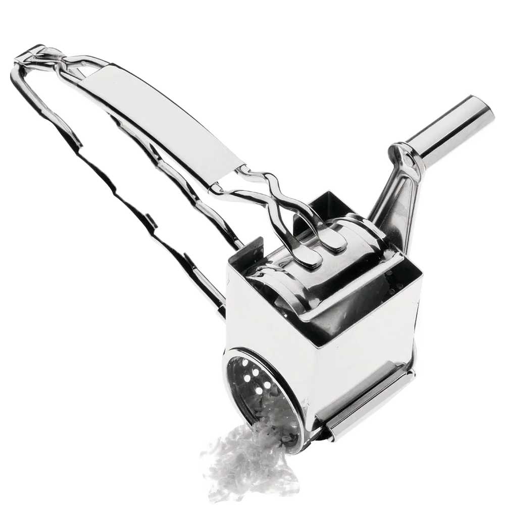Browne 9" Jumbo Rotary Cheese Grater, Stainless Steel