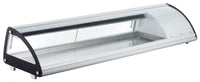 Nella 69" Refrigerated Sushi Case with Curved Glass