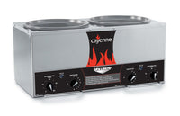 Vollrath Cayenne Twin 7 Qt Soup Warmer - 72028