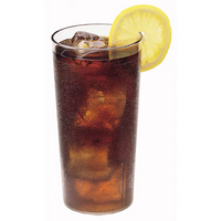 Cambro Camwear 8 Oz Plastic Pebbled Tumbler, Clear