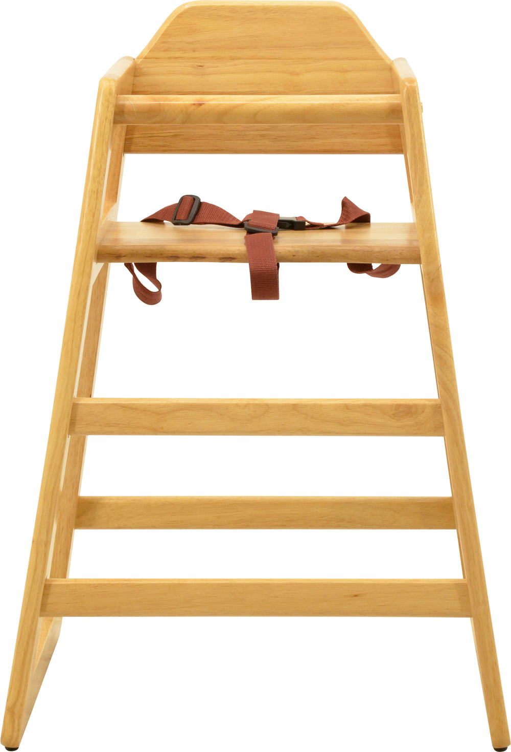 Nella Wooden High Chair, Natural