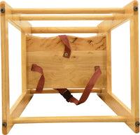 Nella Wooden High Chair, Natural