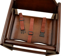 Nella Wooden High Chair, Walnut