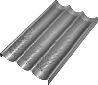 Chicago Metallic 16" x 9" Perforated Baguette Pan