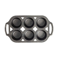 Lodge 6 Cup Muffin Pan, Cast Iron
