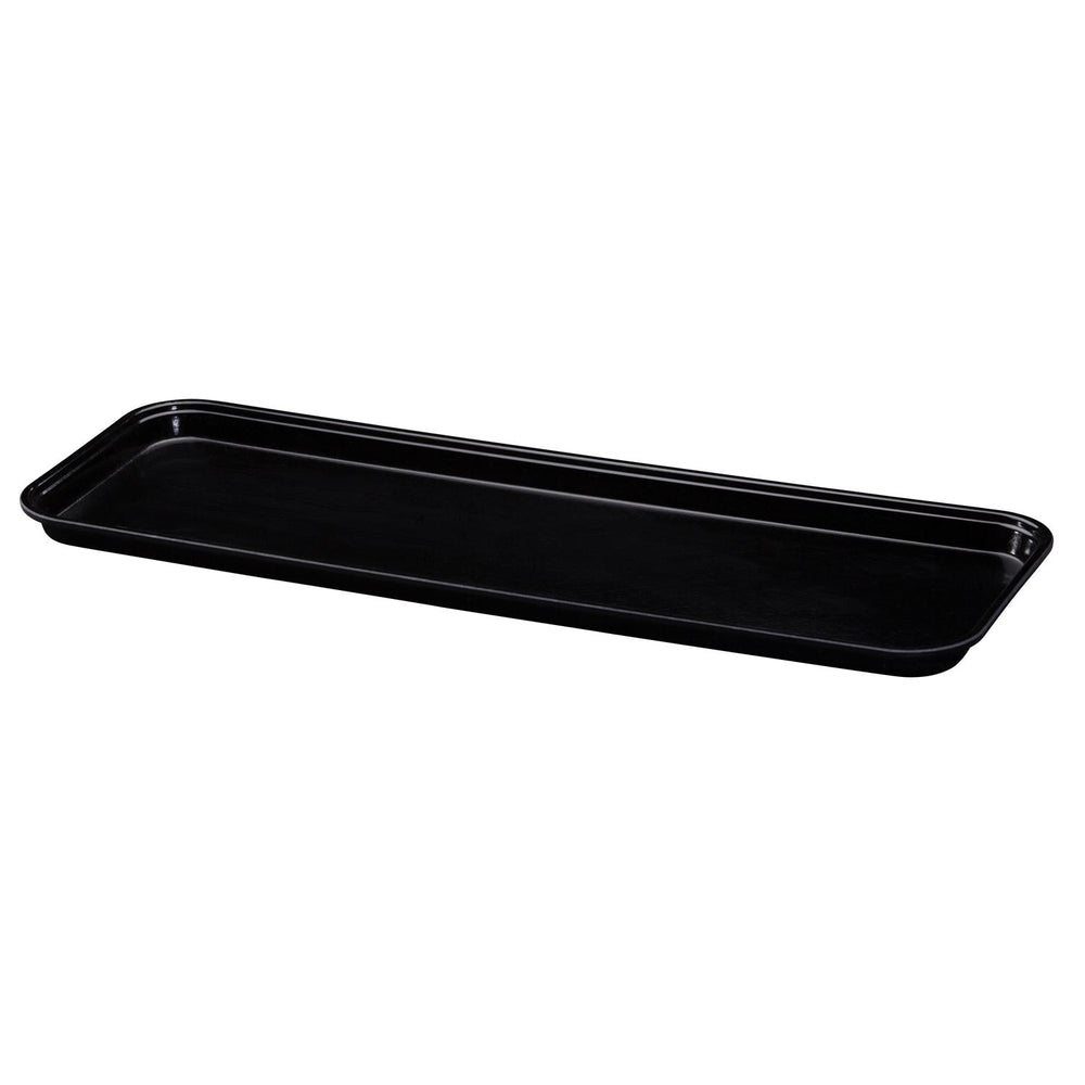 Cambro 8" x 30" Market Display Tray, Black - 8302MT110