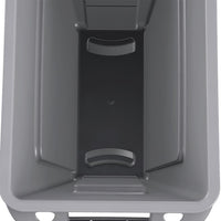 Rubbermaid Slim Jim 23 Gallon Rectangular Recycling Bin, Blue