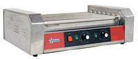 Omcan 18 Hot Dog Roller Grill with 7 Rollers