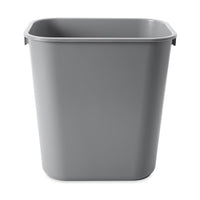Rubbermaid 3.25 Gallon Rectangular Wastebasket, Grey