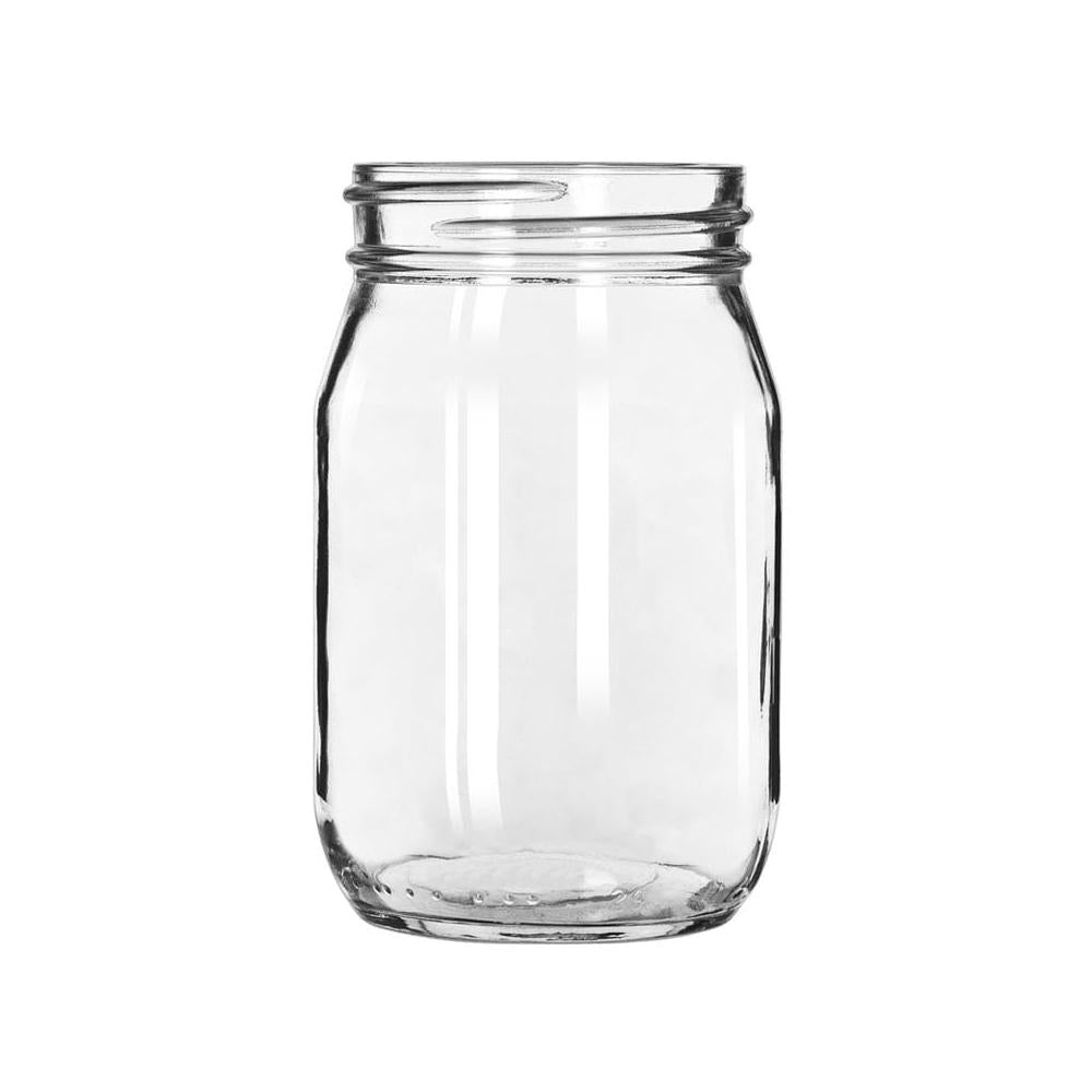 Libbey 16 Oz Mason Jar Glass, 12 /Case