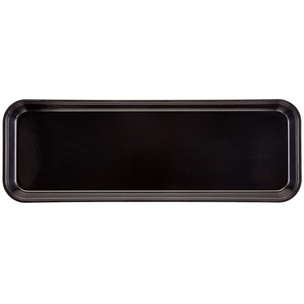 Cambro 9" x 26" Market Display Tray, Black - 92615MT110