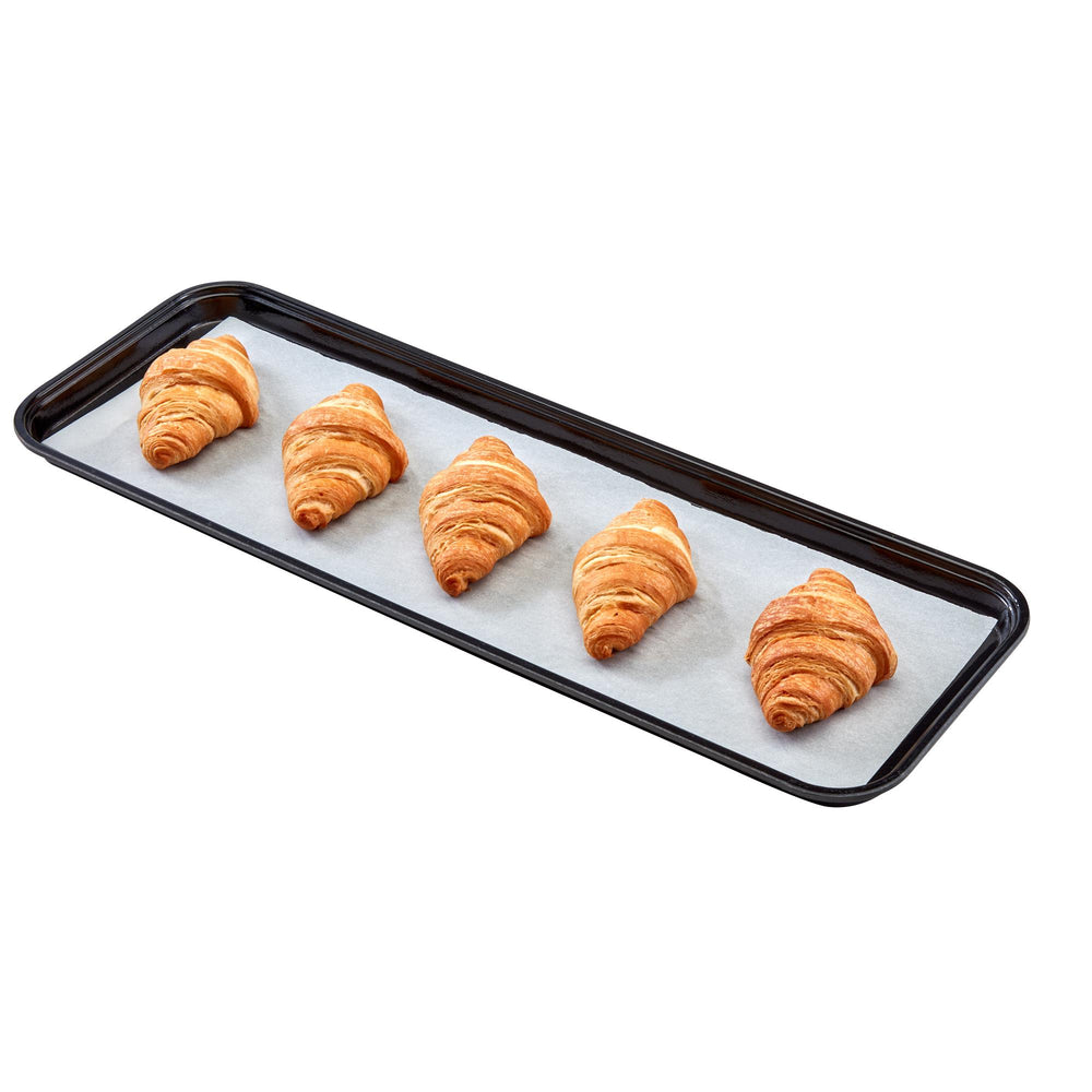 Cambro 9" x 26" Market Display Tray, Black - 926MT110