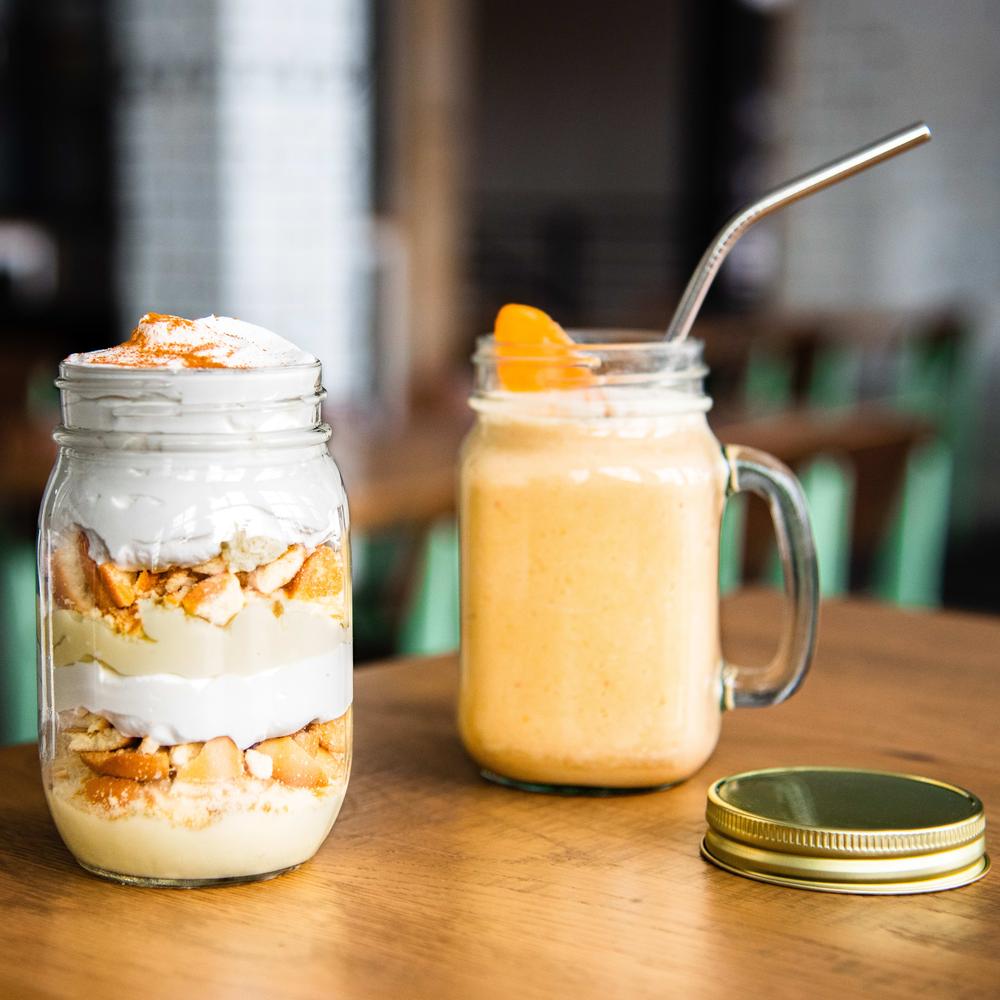 Libbey 16.5 Oz Drinking Jar Glass 12 /Case