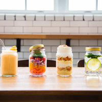 Libbey 16.5 Oz Drinking Jar Glass 12 /Case