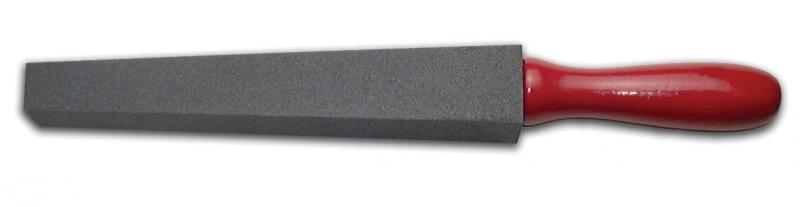 Nella Utility File Norton Sharpening Stone, JD2 Crystolon, Red Handle